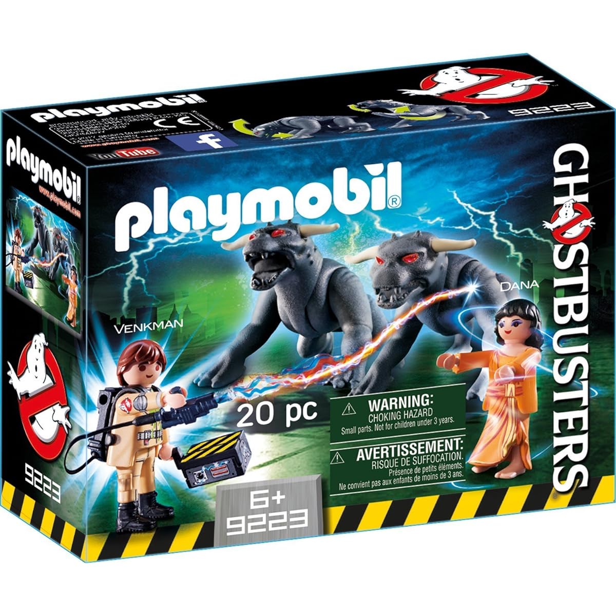PLAYMOBIL Ghostbusters Venkman and the Terrifying Dog 9223 [Parallel Import]