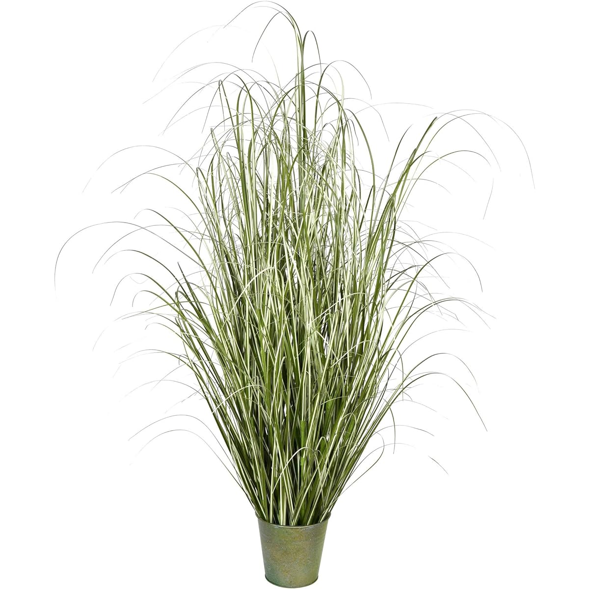 Vickerman Iron Pot Everyday Glass 59 inch Green