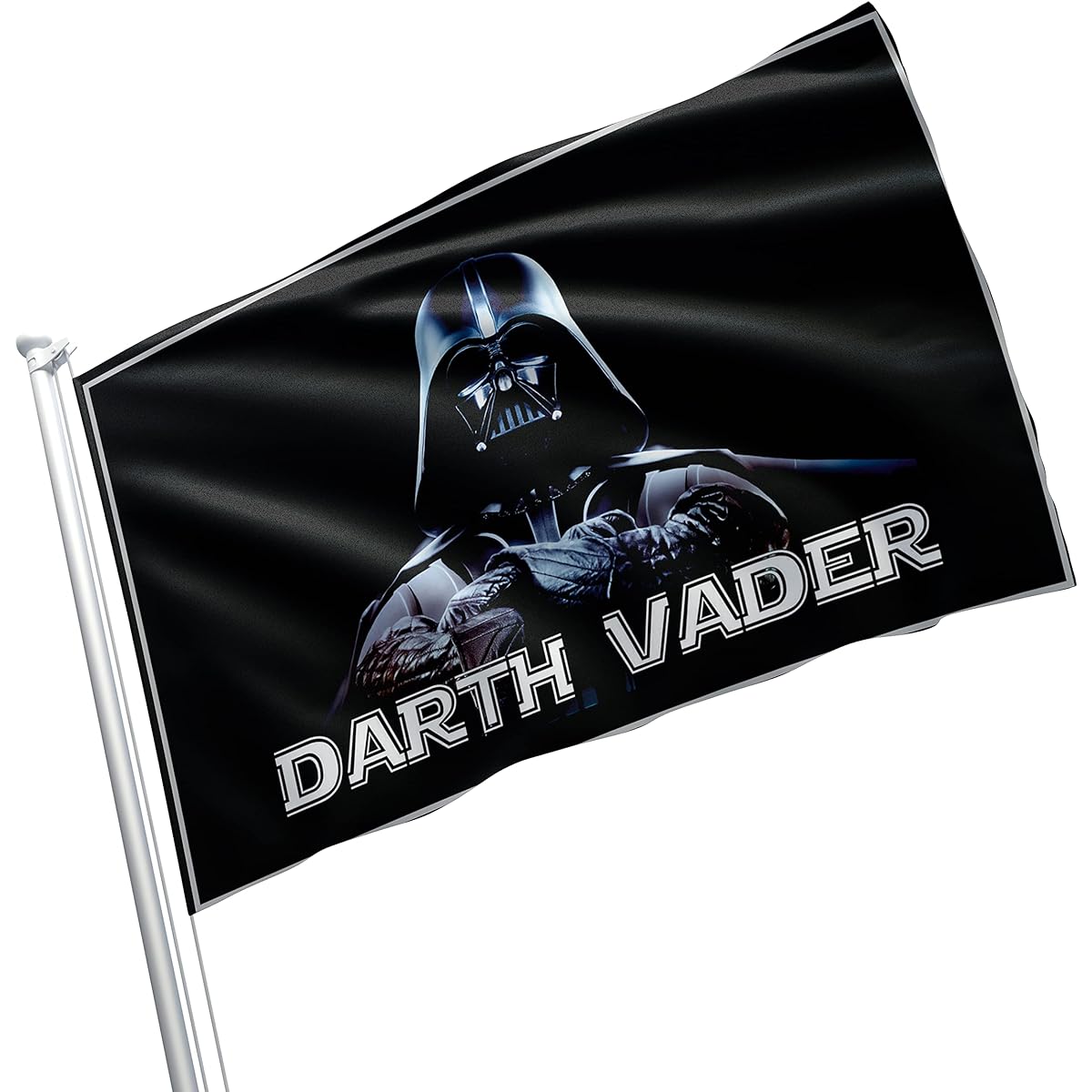 Darth Vader 3x5ft Flag Banner Vivid Colors Double Stitched Brass Grommets