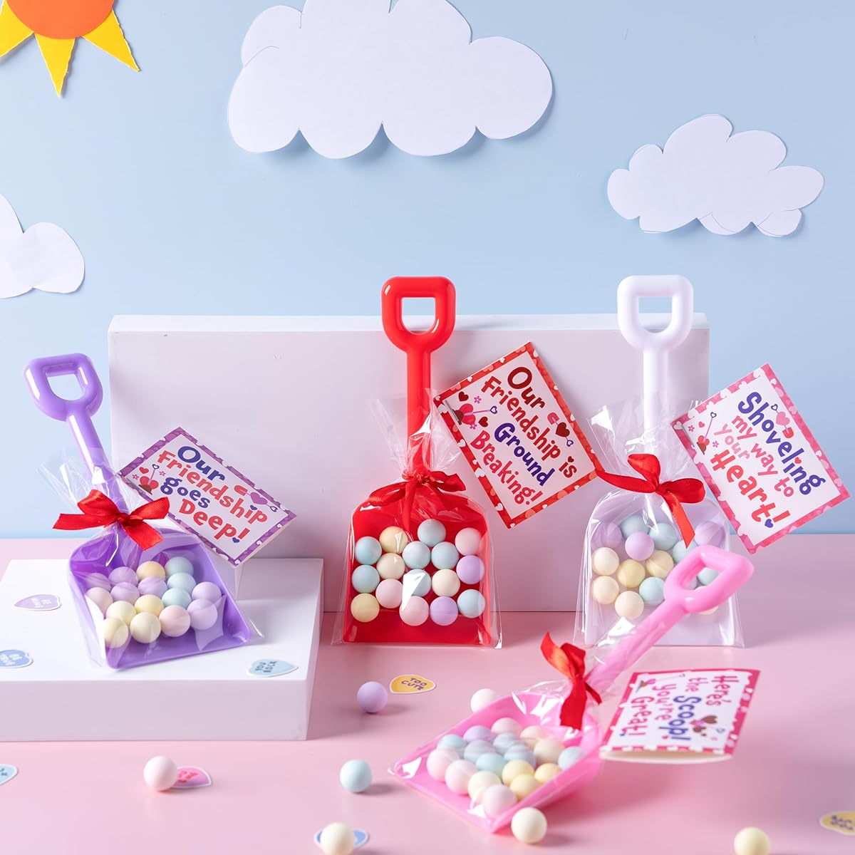 JOYIN Valentine's Day I DIG YOU Cards with Shovel Toys (36 Cards)