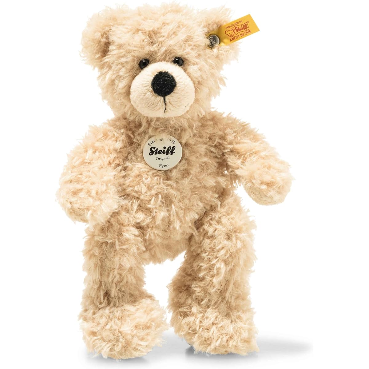 Steiff Finn Teddy Bear, Beige, 18cm, Plush Toy