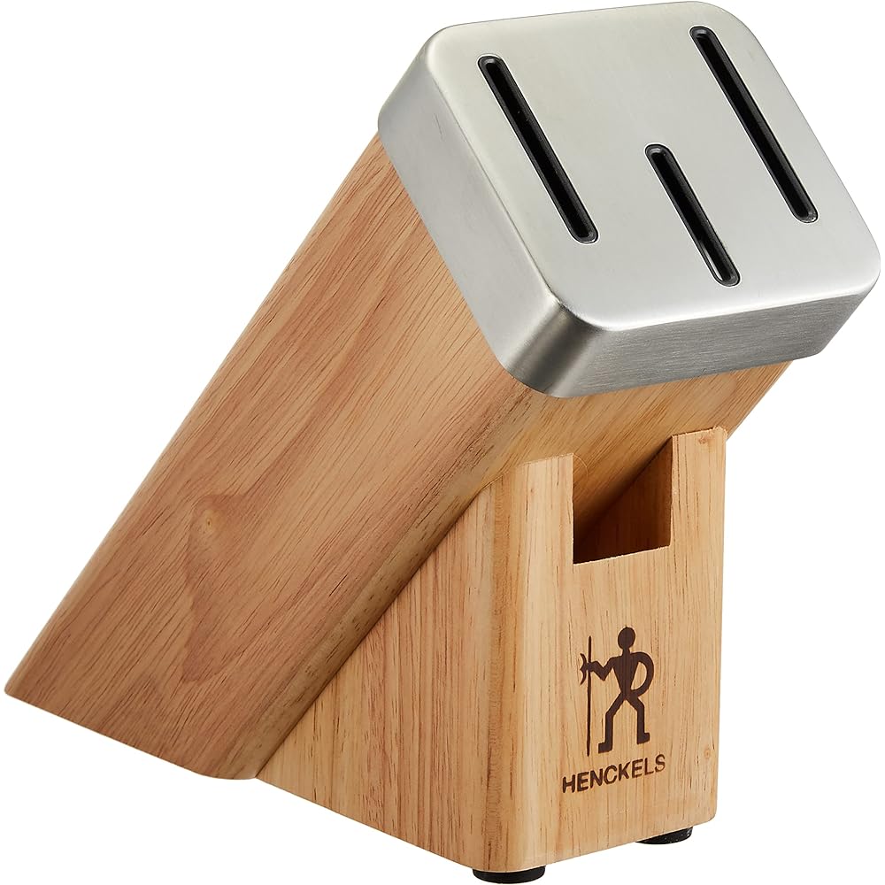 Henckels "Lost Fly Self-Sharpening Knife Block Set" Knife Set Knife Block Sharpener Sharpening [Authorized Japanese Product] 10081-000