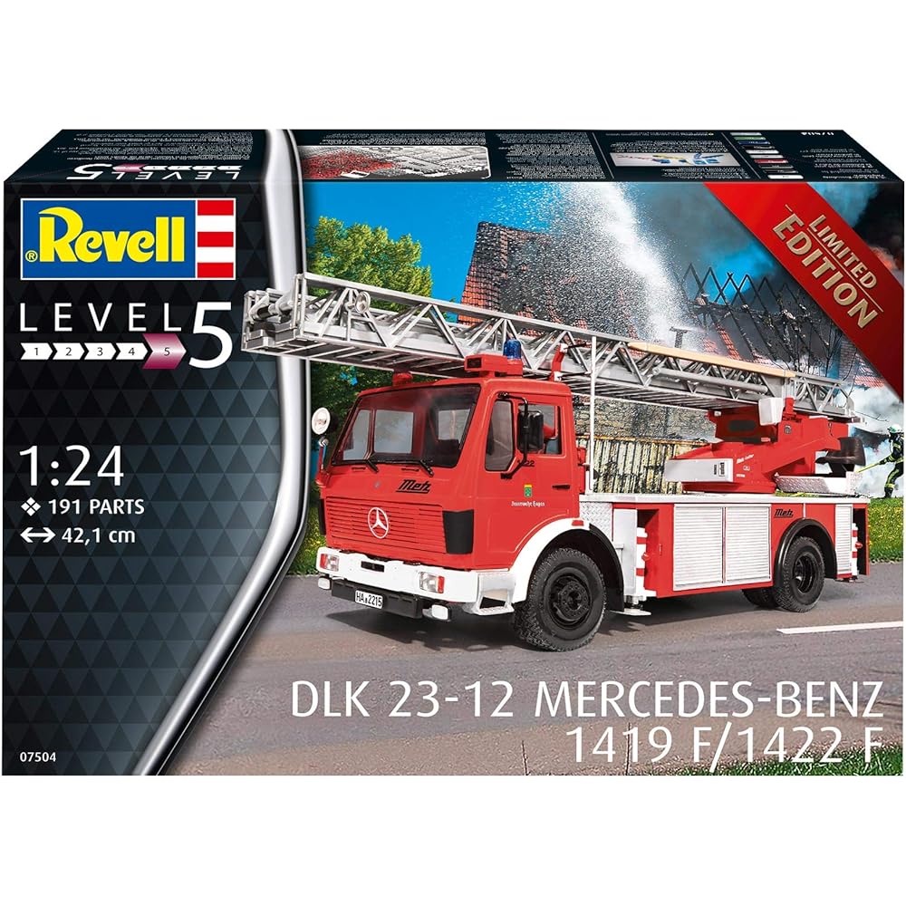1/24DLK23-12 Benz 1419/1422 Fire Engine
