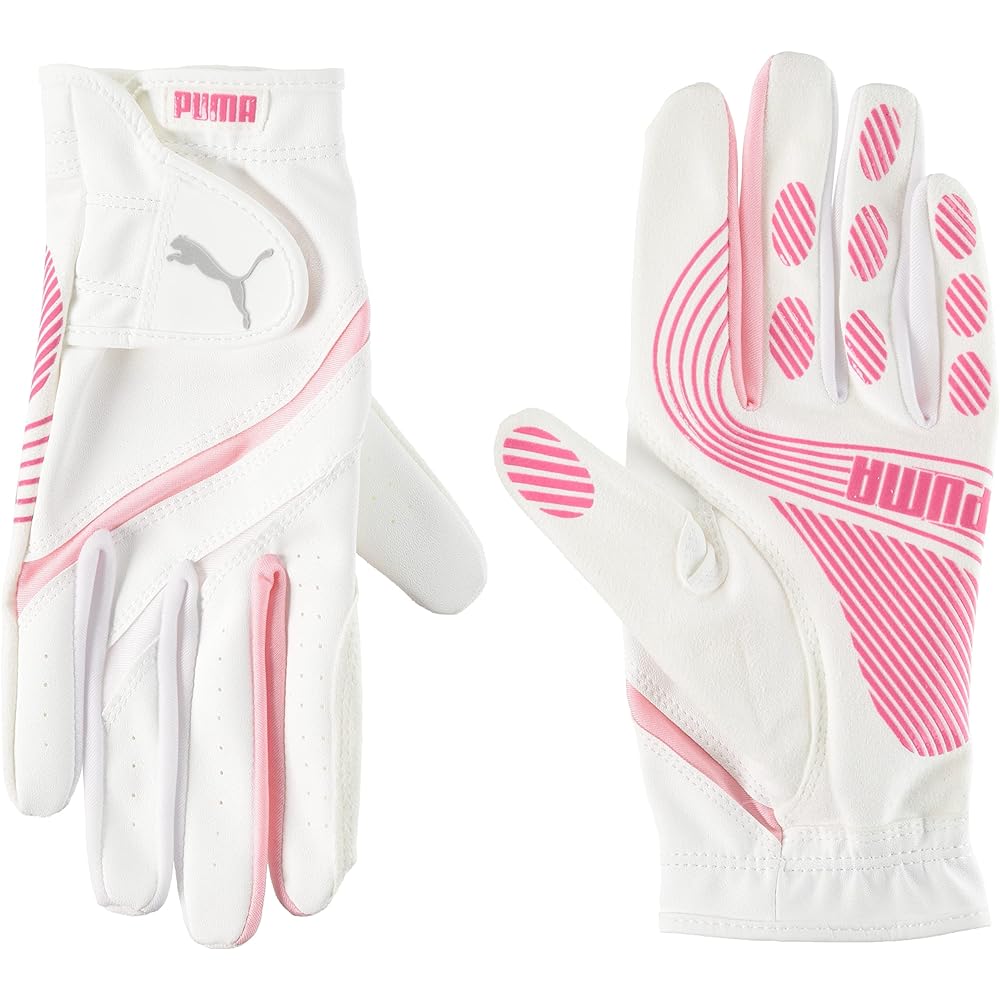 [PUMA] Golf Gloves Women's Alpha Grip Gloves (Both Hands) Bright