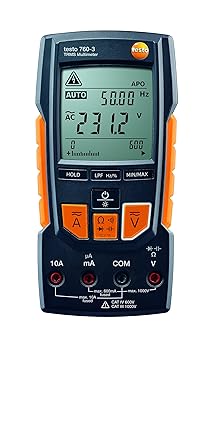 testo 760-3 true rms digital multimeter