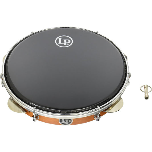 LP Tambourine Brazilian Series Rio Wood Pandeiro, 10″ LP3010