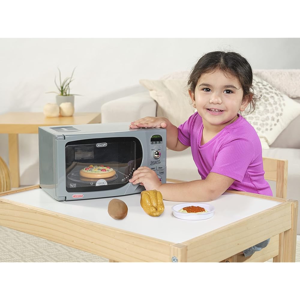 CASDON Toy DeLonghi Toy Microwave Oven 30.5x17x18.5cm Japanese Instruction Included 492 Genuine Product