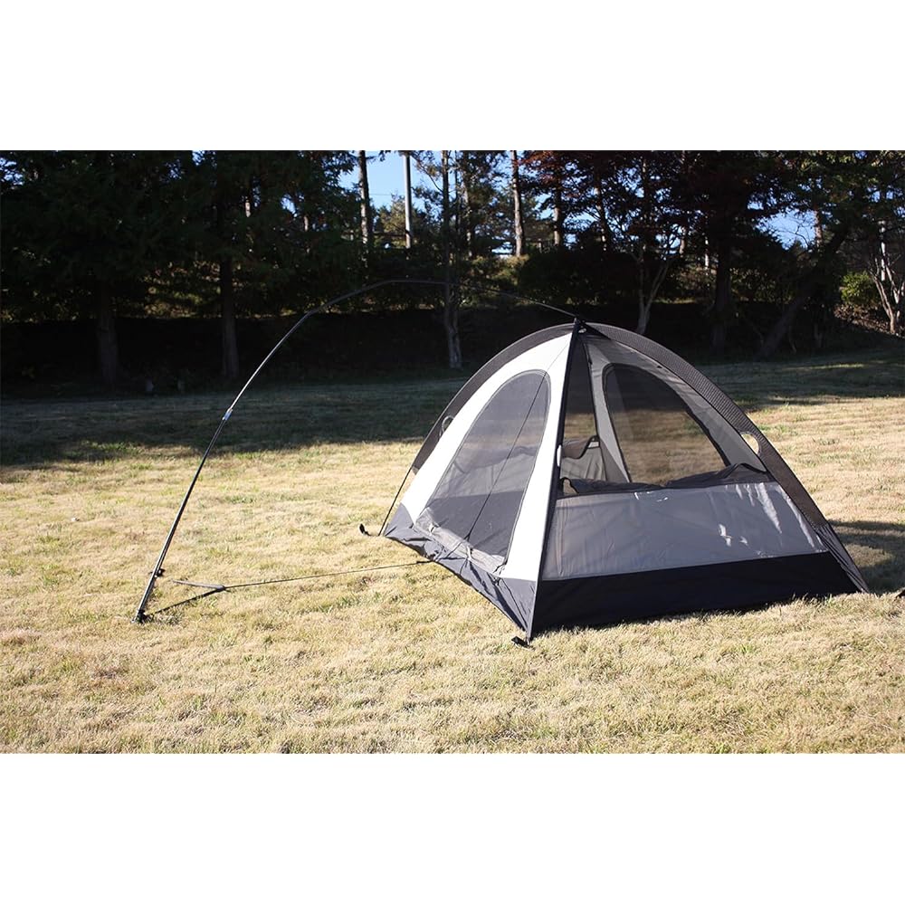 Canadian East x Ogawa Outdoor Camping Tent Ardeine Black Body/Flame Retardant Apron Set