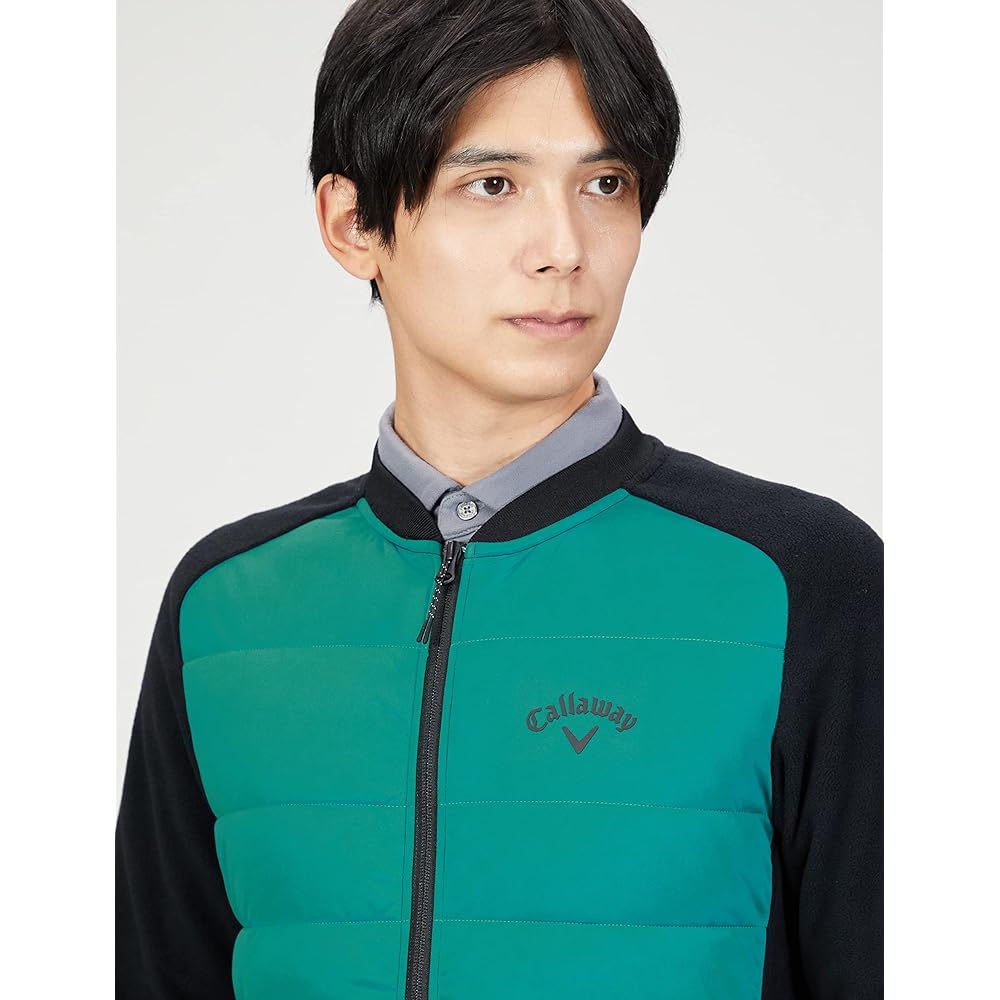 [Callaway] Men's Fleece Blouson (Star Stretch: High Stretch, Water Repellent, Windproof, Breathable) / Golf / C22217105