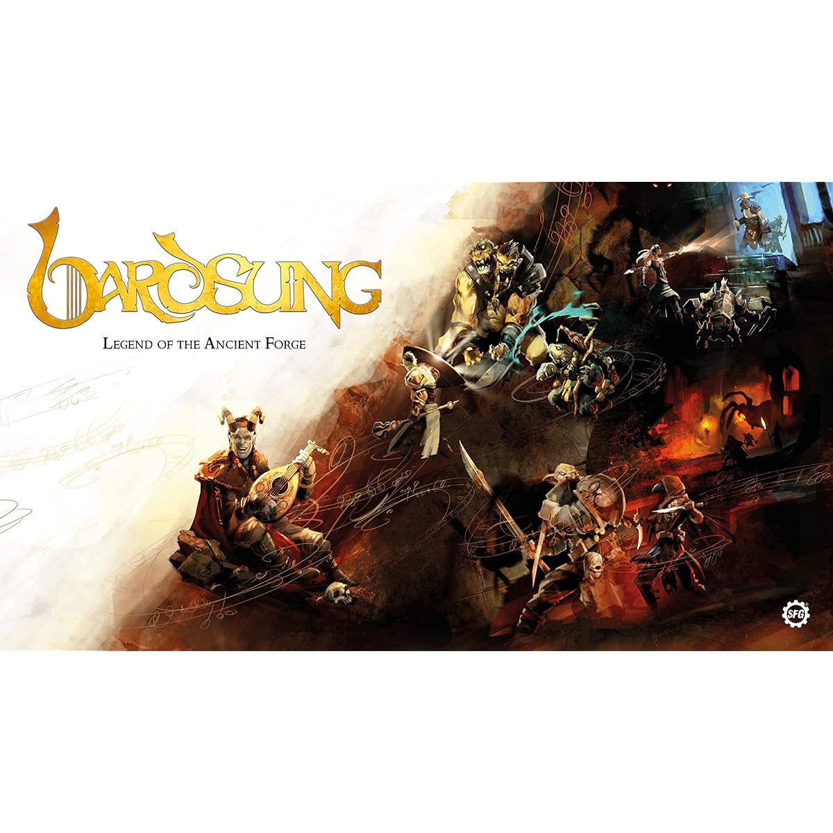 Steamforged Games Bardsung Board Game (Core Game)