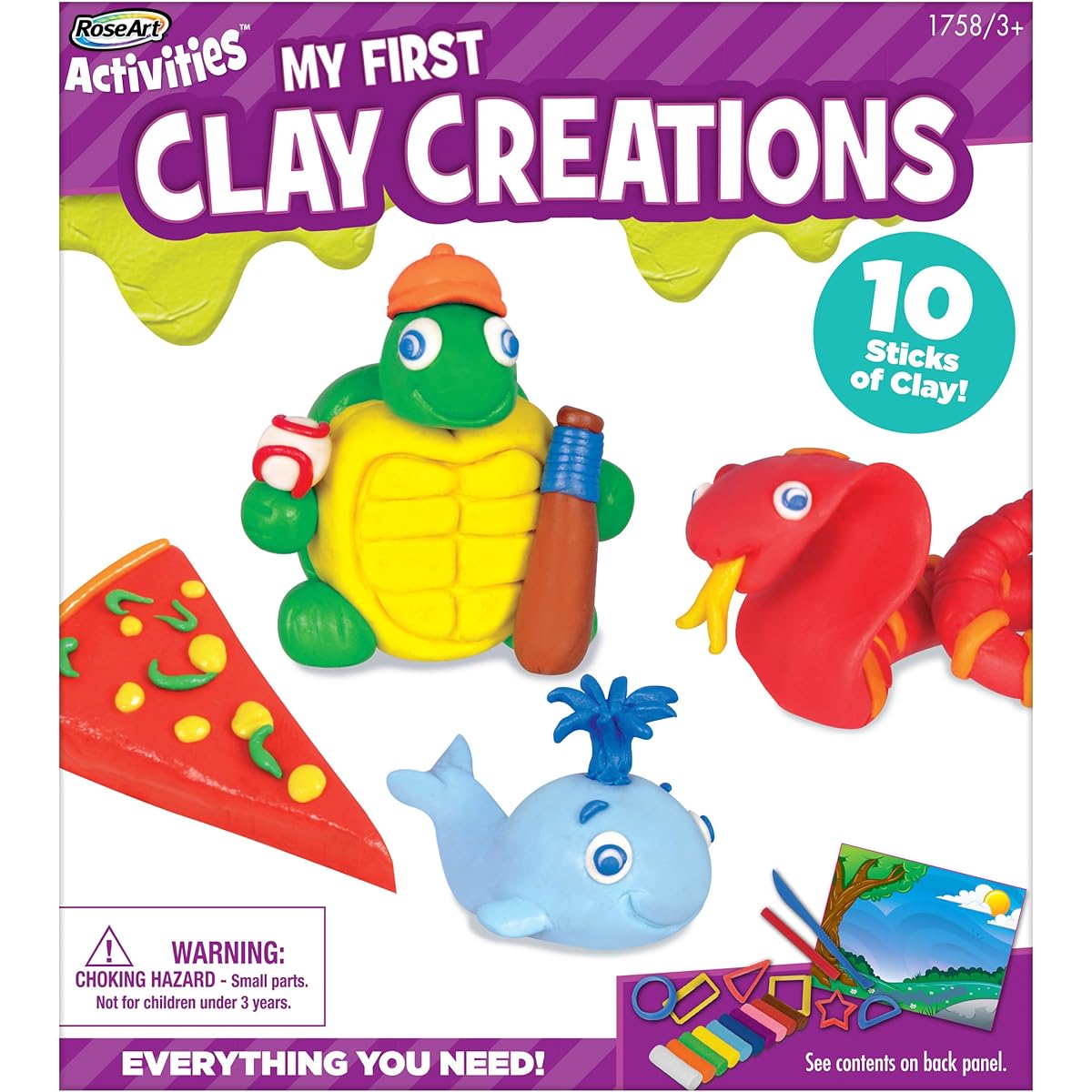 RoseArt My First Clay Creations Craft Kit