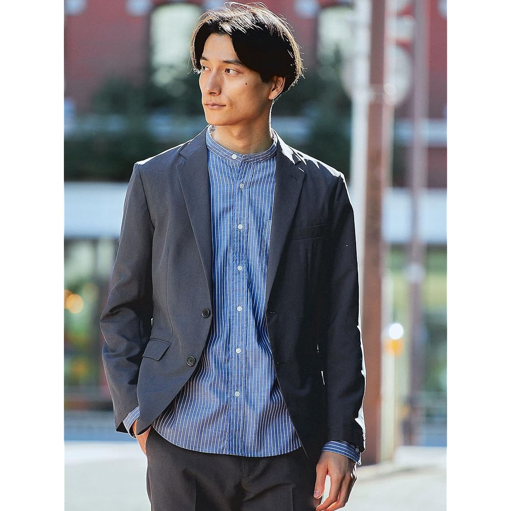 [United Arrows Green Label Relaxing] WEB Limited Dry Ester Slim Setup Jacket & Pants Top and Bottom Set - Absorbent and Quick Drying - 32221260409