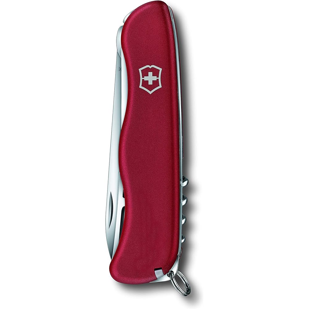 VICTORINOX Cheese Master Swiss Army Knife Multifunctional Knife Cheese Knife Fondue Fork Large Blade Swiss made multi-tool with 8 functions [Domestic genuine product] 0.8313.W