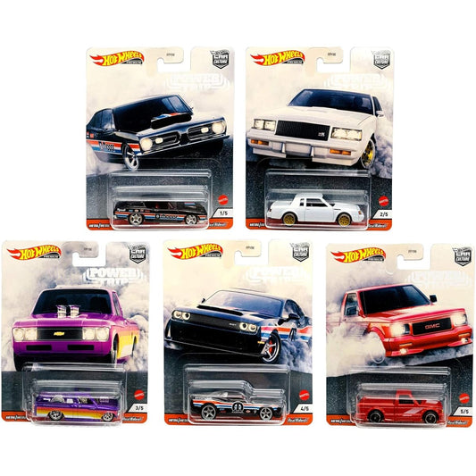 Hot Wheels Premium Car Culture 2020 Power Trip Set of 5