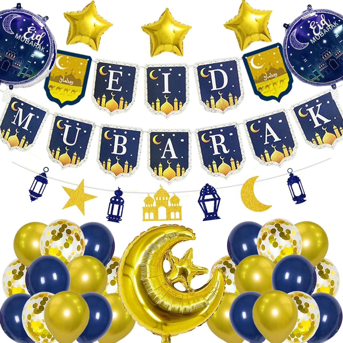 Eid Decoration Home Eid Mubarak Banner Eid Decoration