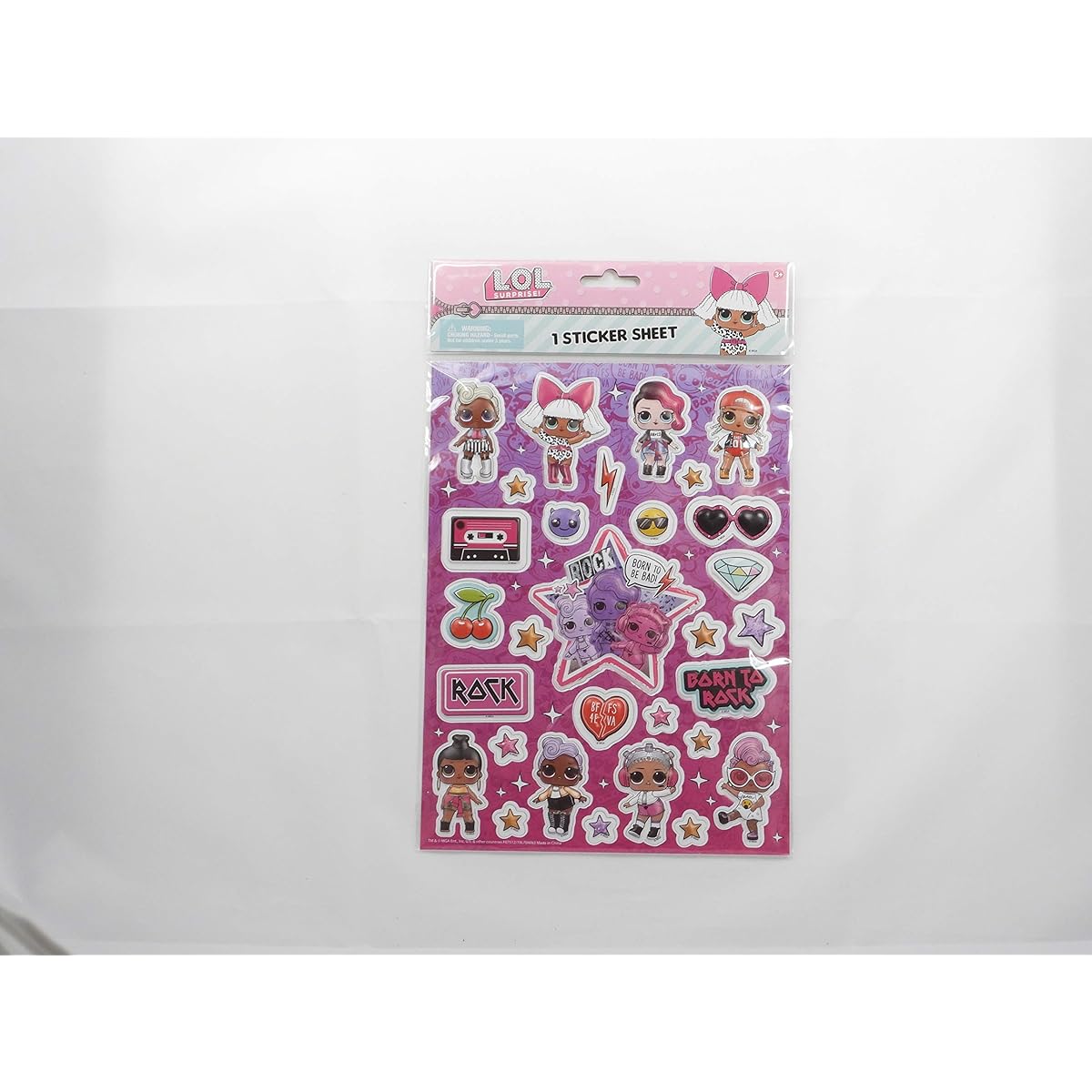 LOL Surprise. Jumbo Stickers - Extra Large Raised Stickers