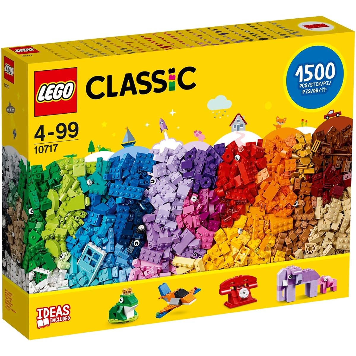 LEGO Classic 10717 Blocks Blocks Blocks 1500 Piece Set