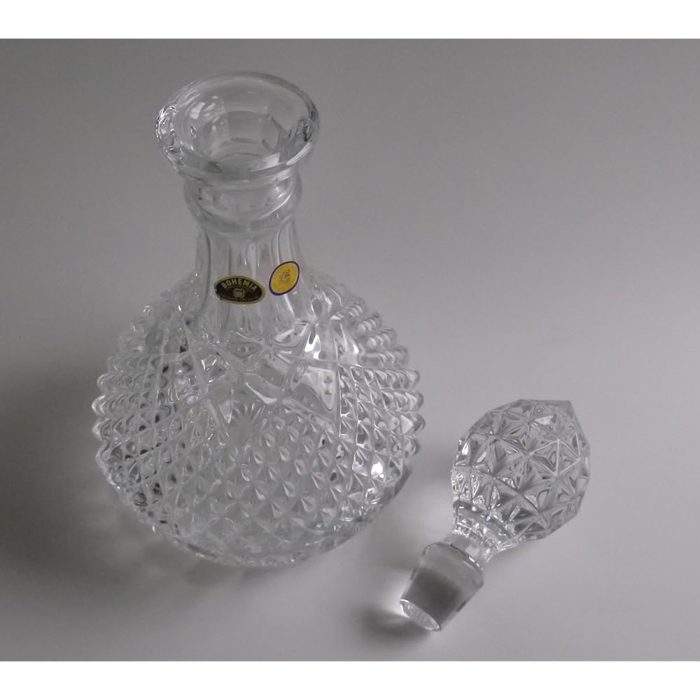 Bohemian glass crystal decanter "Daphne" PDB-122
