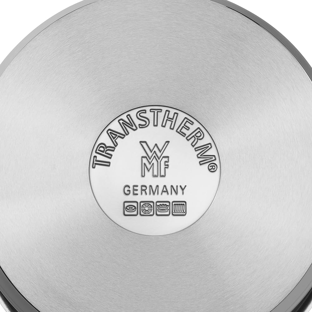 WMF Gourmet Plus Low Casserole 20cm IH Gas Fire Compatible Two-handed Pot W0722206030