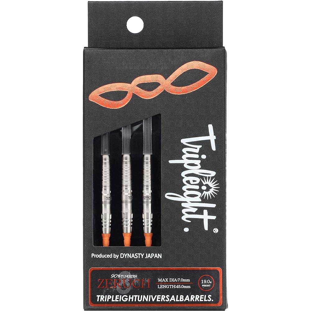 DYNASTY TRIPLEIGHT -EIGHT LINE- "ZERUCH" Eight Line ZERUCH 2BA Soft Darts Barrel