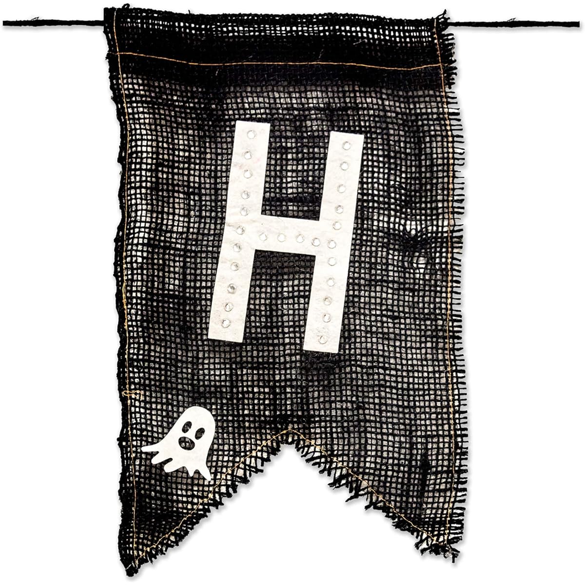 [DII] Spooky Halloween Decorations for Indoor & Front Porch Fall Home & Party Decor Collection Halloween Burlap Banner Medium