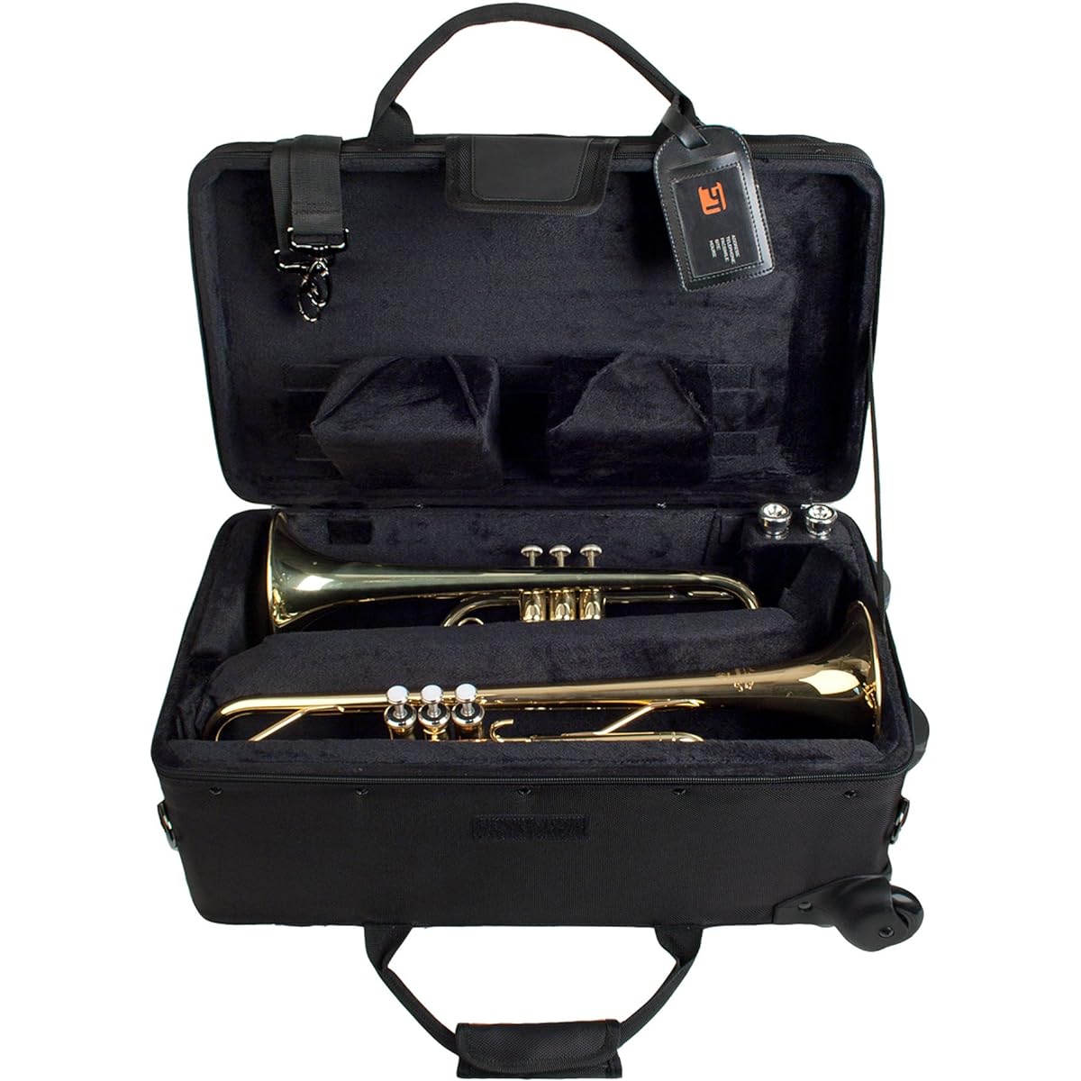 [PROTEC] Semi-hard case for trumpet/flugelhorn PB301VAX Black