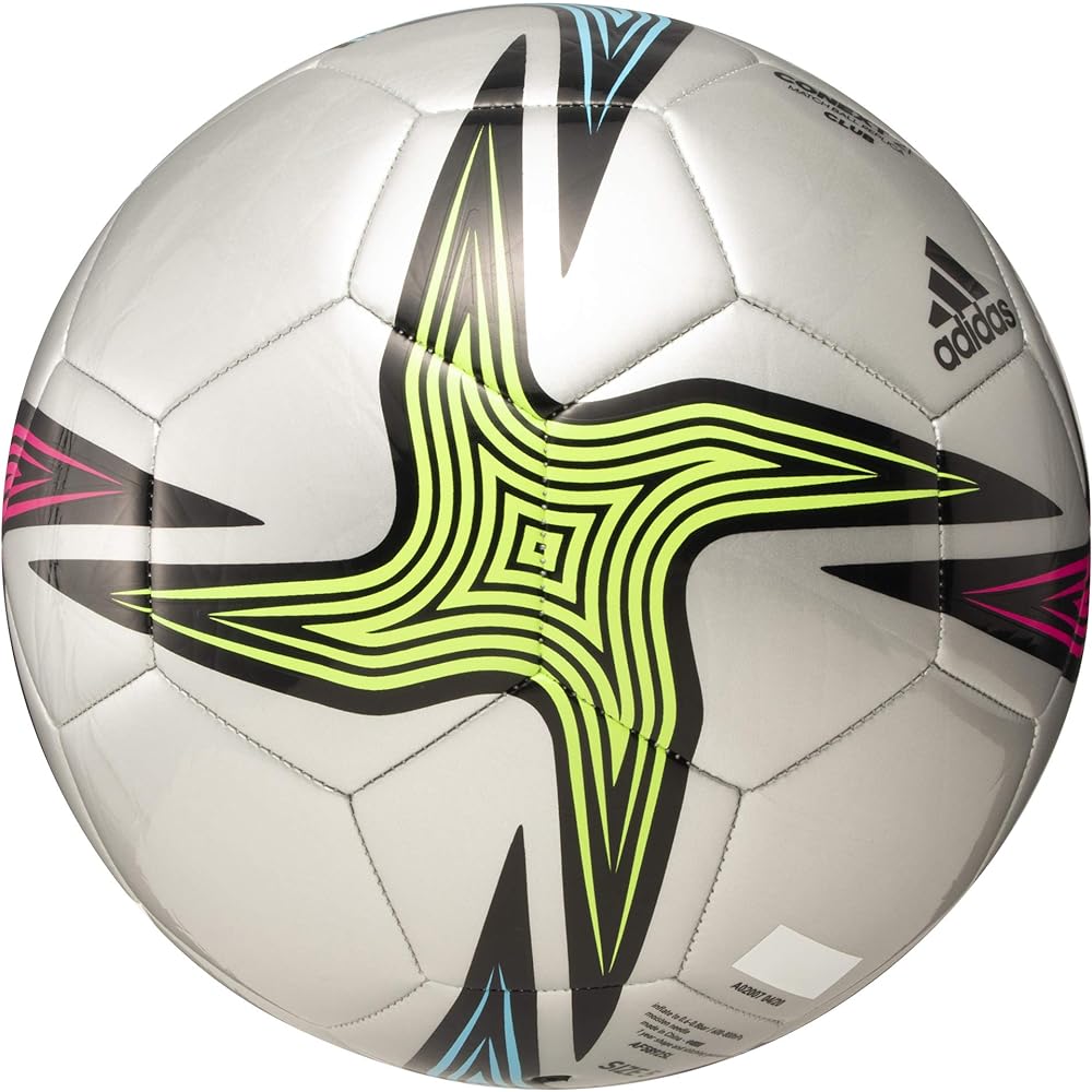 adidas Soccer Ball Connect 21 Club No. 5 Ball Silver Color AF5892SL