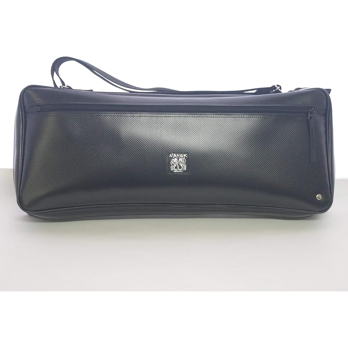 NAHOK handmade shinobue case "Ran 50" (for about 12 whistles) matte black [German waterproof fabric x special temperature adjustment function & shock absorption material] Fabric from Germany, Made in Japan.