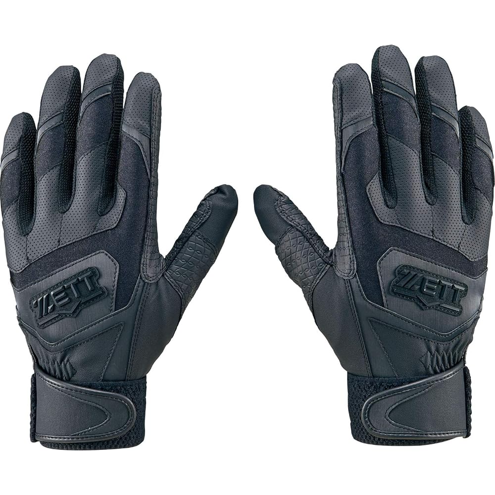 ZETT Baseball Batting Gloves, Impact Z, For Two Hands, Compatible with High School Baseball Rules, BG919HS, Hand Washable
