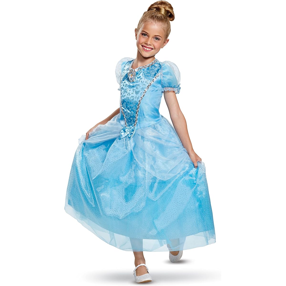 Cinderella Deluxe Gown Halloween Costume Girls