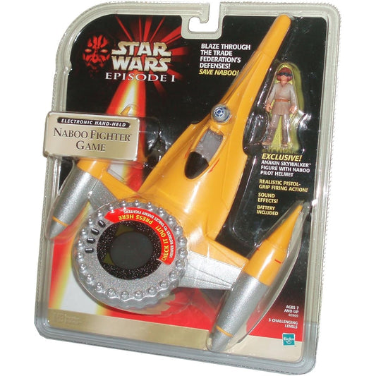 Star Wars Episode I Electronic Hand-Held Naboo Fighter Game