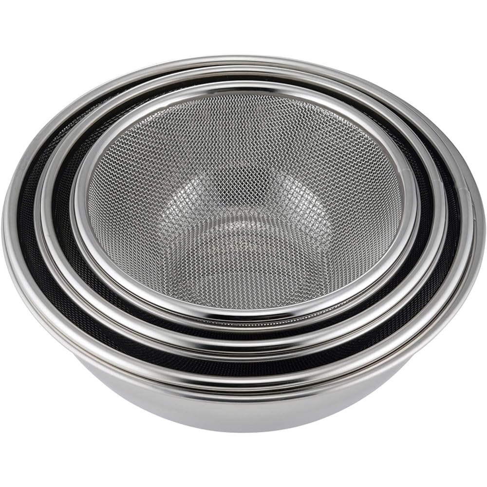 Shimomura Planning Ball TSUBAME Takumi Colander & Bowl Set of 6 40250