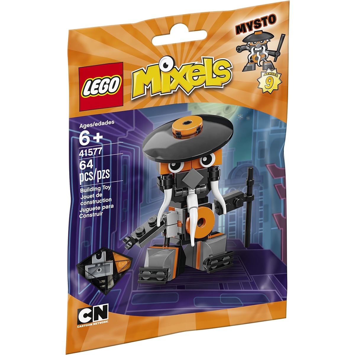 LEGO Mixels 41577 Mysto Building Kit (64 Piece)