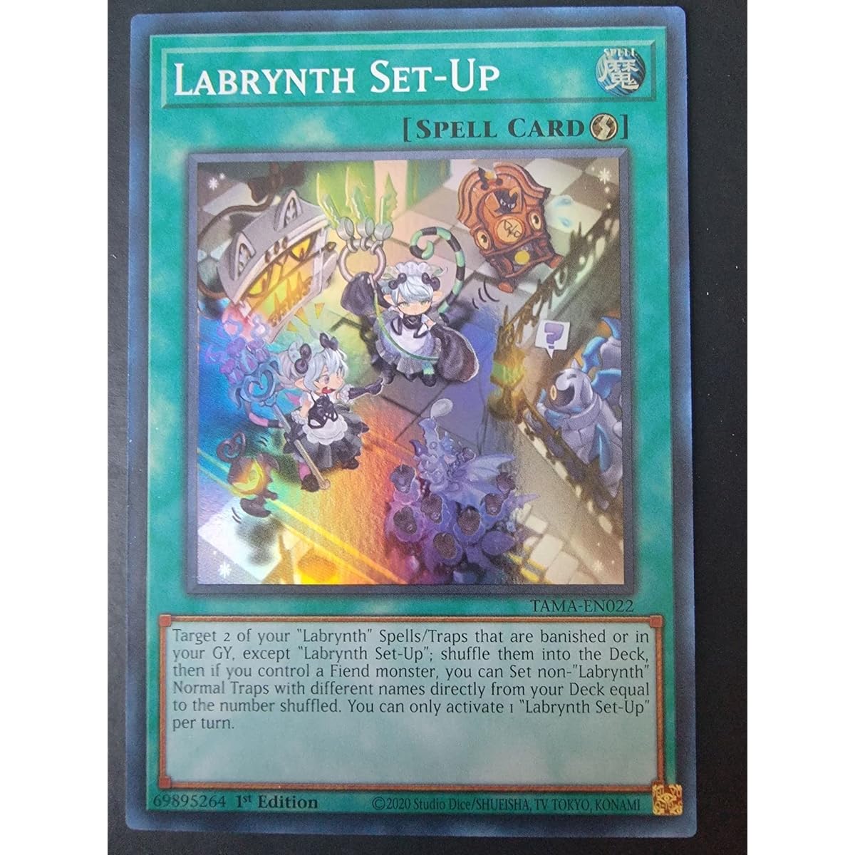 Labrynth Set-Up - TAMA-EN022 - Tactical Masters - Super Rare - 1st Edition