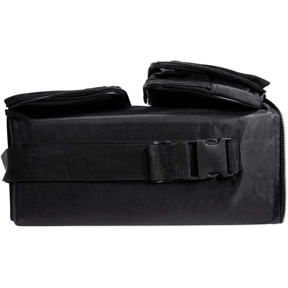 Rockville 3U Rack Bag Double Sided Case Depth 16 inches + Shoulder Strap (RRB35) Black