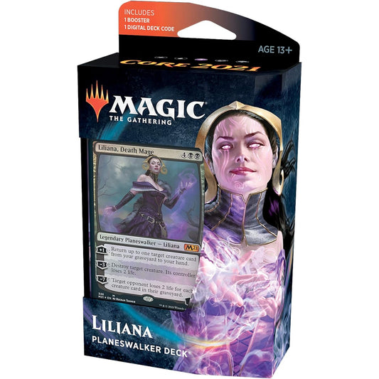Magic: The Gathering Liliana Death Mage Planeswalker Deck