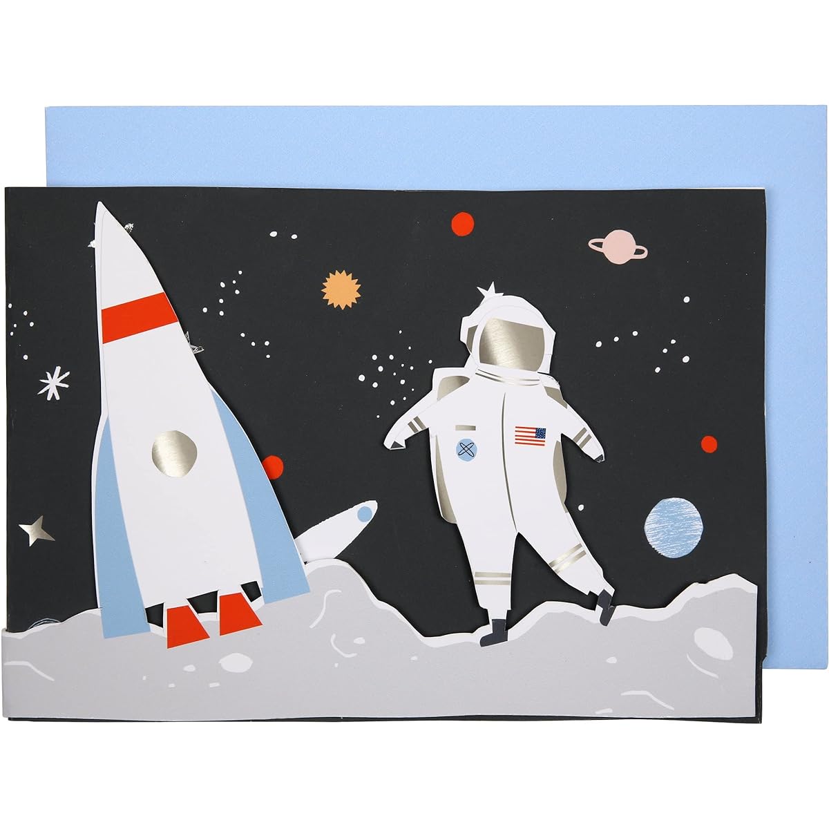 Meri Meri Universe Foldable Birthday Card
