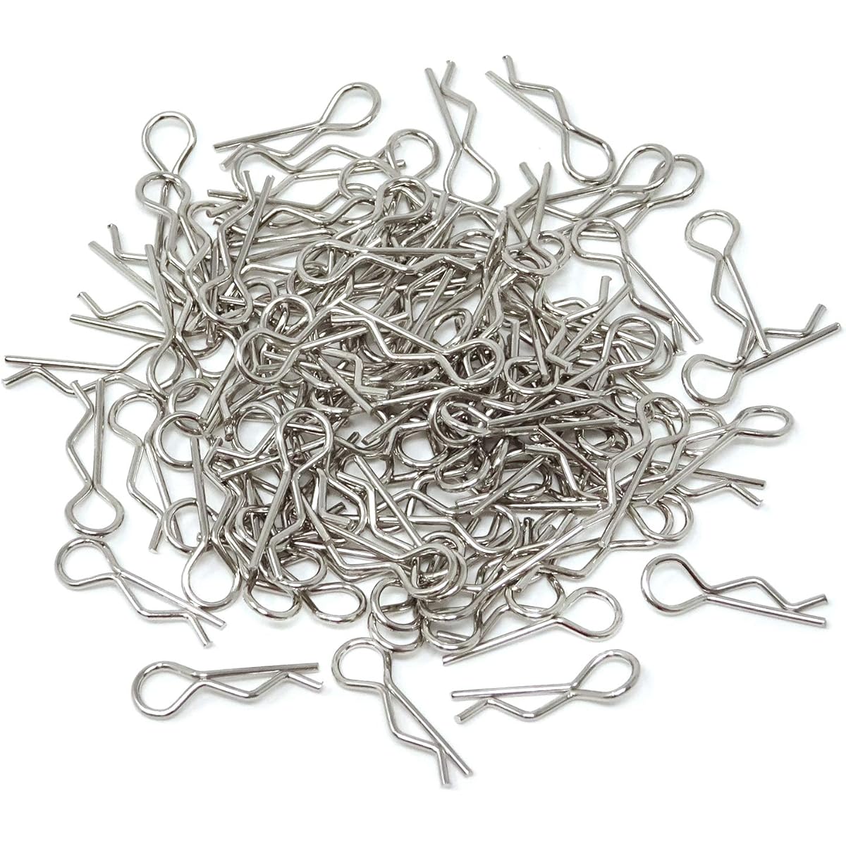 Honbay 1/16 Metal Car Truck Buggy Shell Body Clip Pins for RC Cars 100pcs