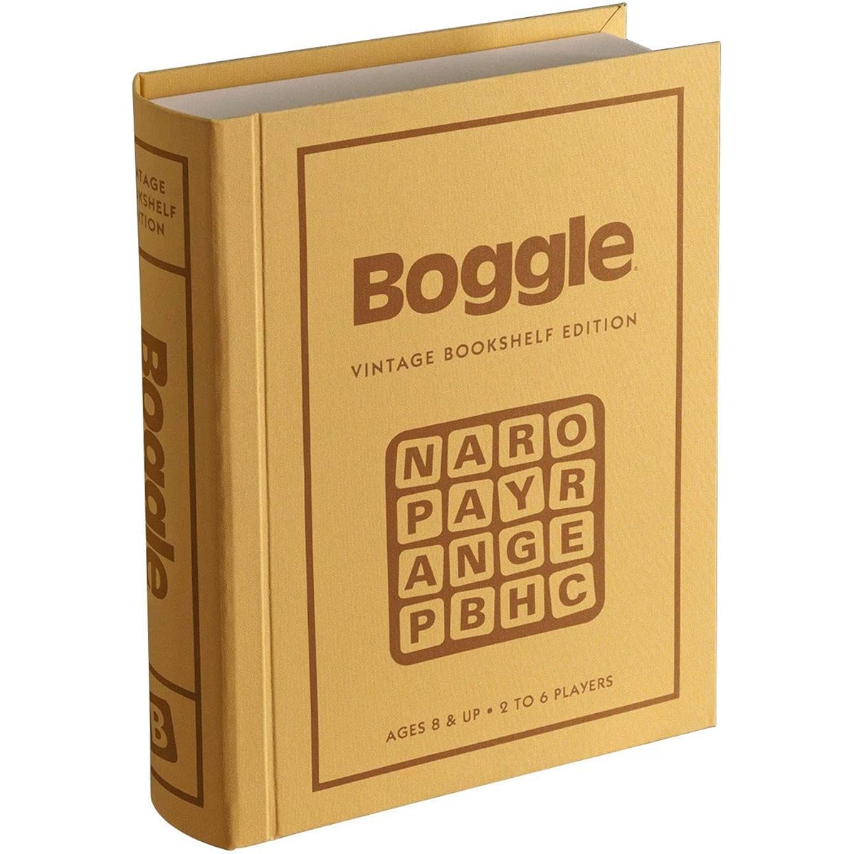 WS Game Company Boggle Vintage Bookshelf Edition