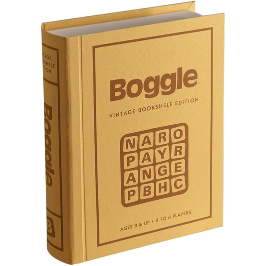 WS Game Company Boggle Vintage Bookshelf Edition