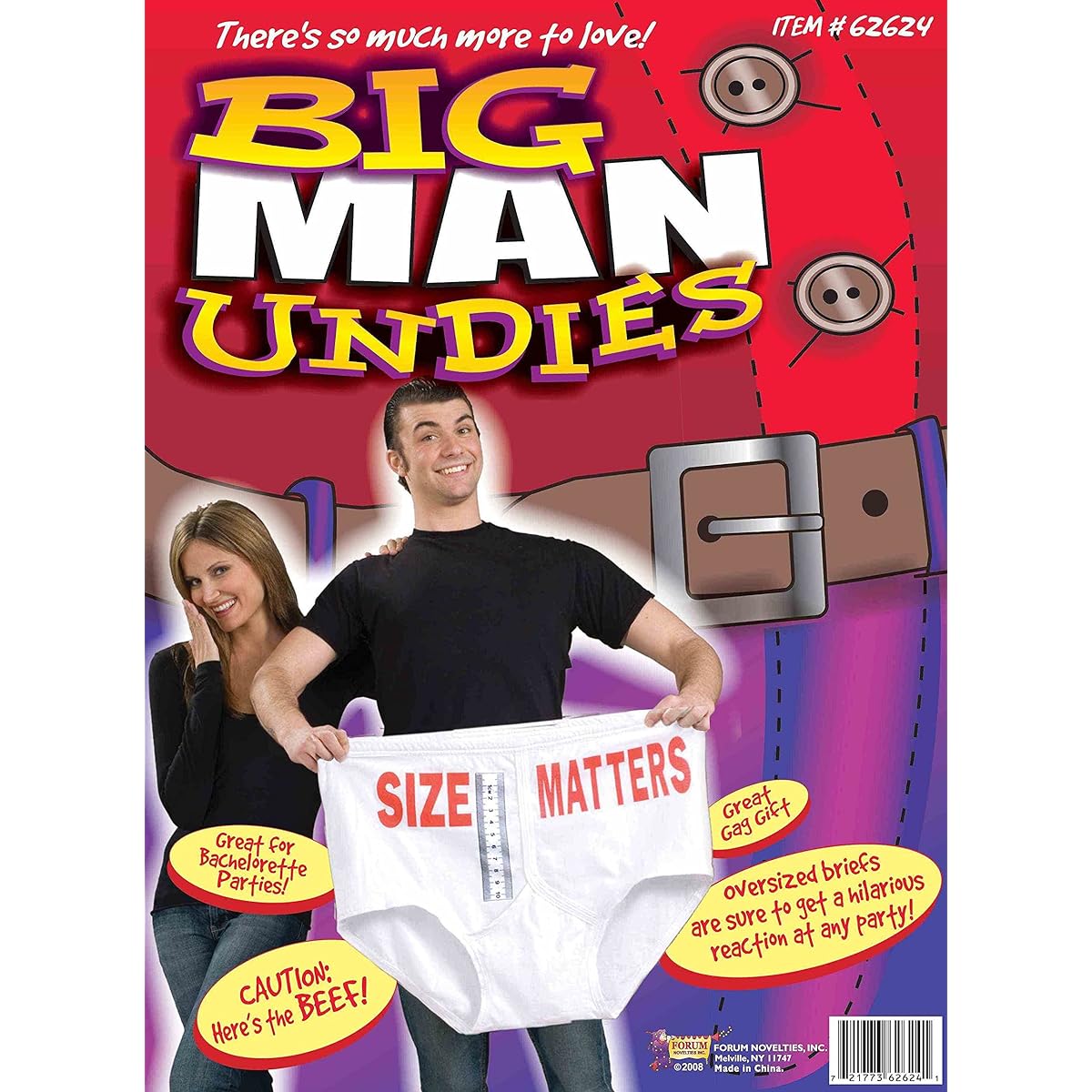 [Forum Novelties] Forum Novelties Big Man Undies 62624 [Parallel Import]