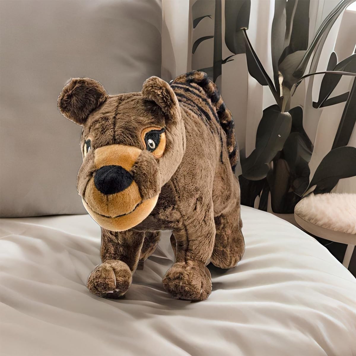 Attatoy Tasmanian Tiger Plush Large Prehistoric Tasmanian Wolf Stuffed Animal