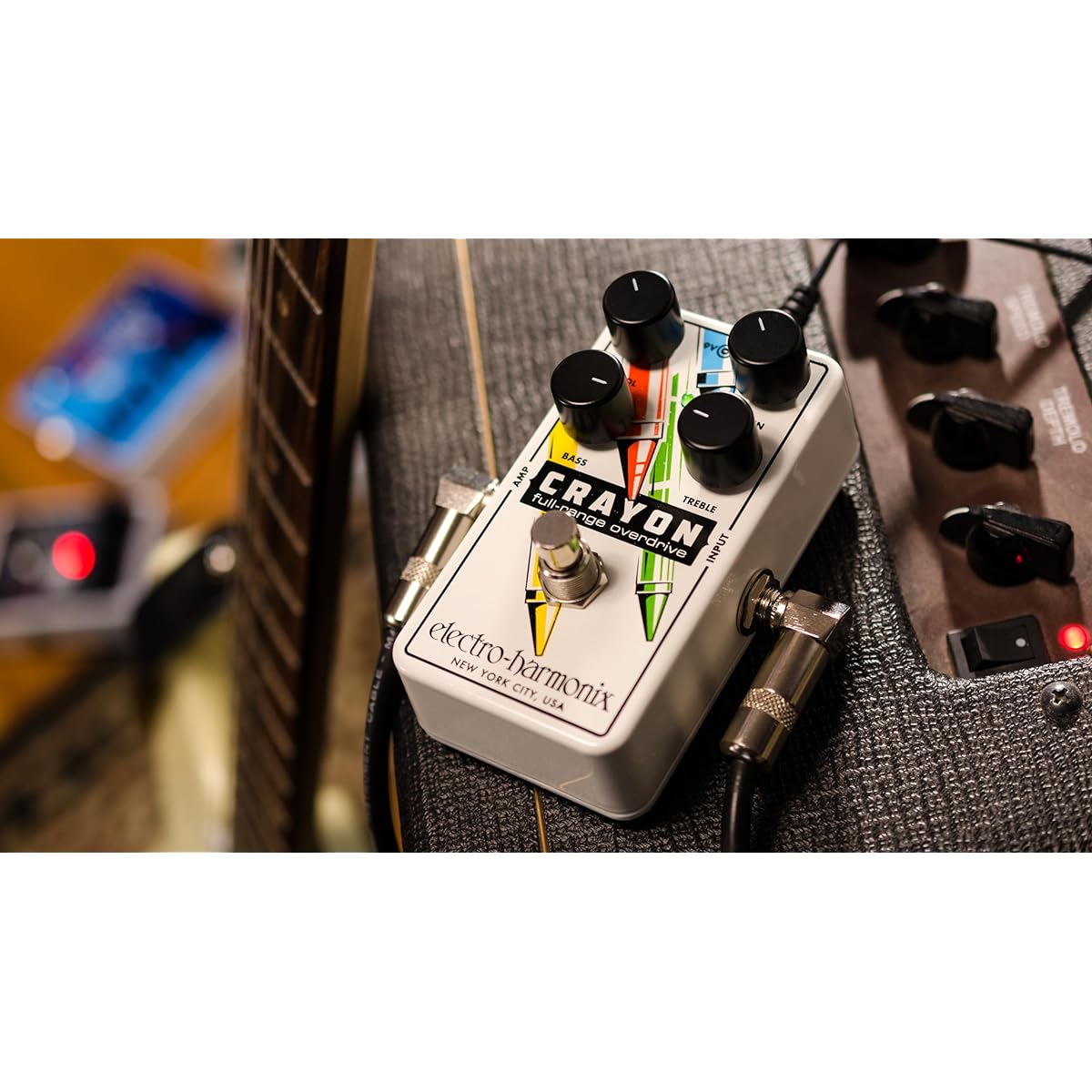 electro-harmonix Electro-Harmonix Effector Overdrive Crayon 01 Chassis Black [Domestic regular product]