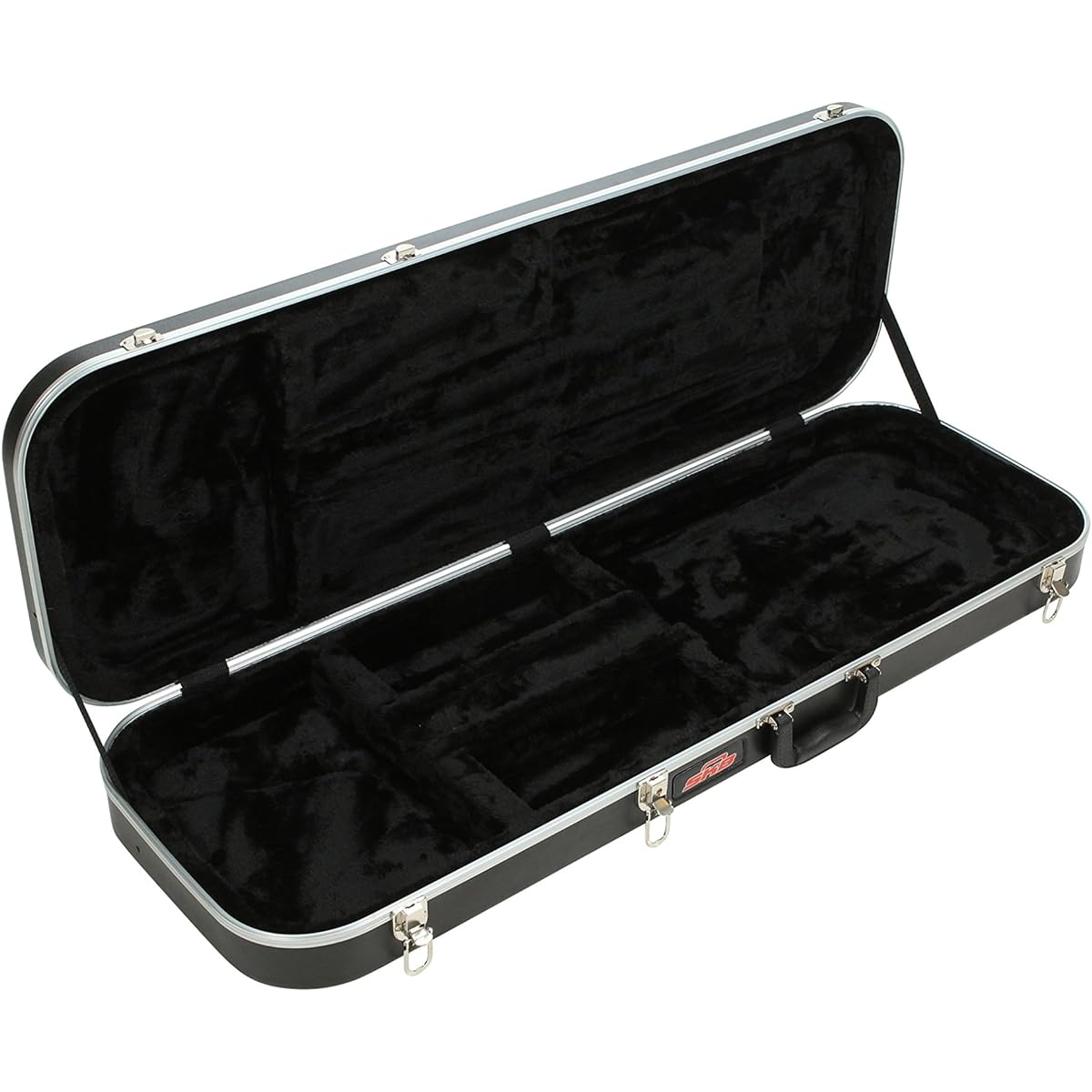 SKB Electric Guitar Rectangular Hard Shell, Standard Latch, Handle