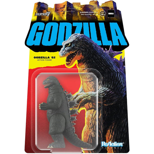 Super7 Toho Godzilla '62 (Three Fingers) - 3.75" Scale Reaction Figure