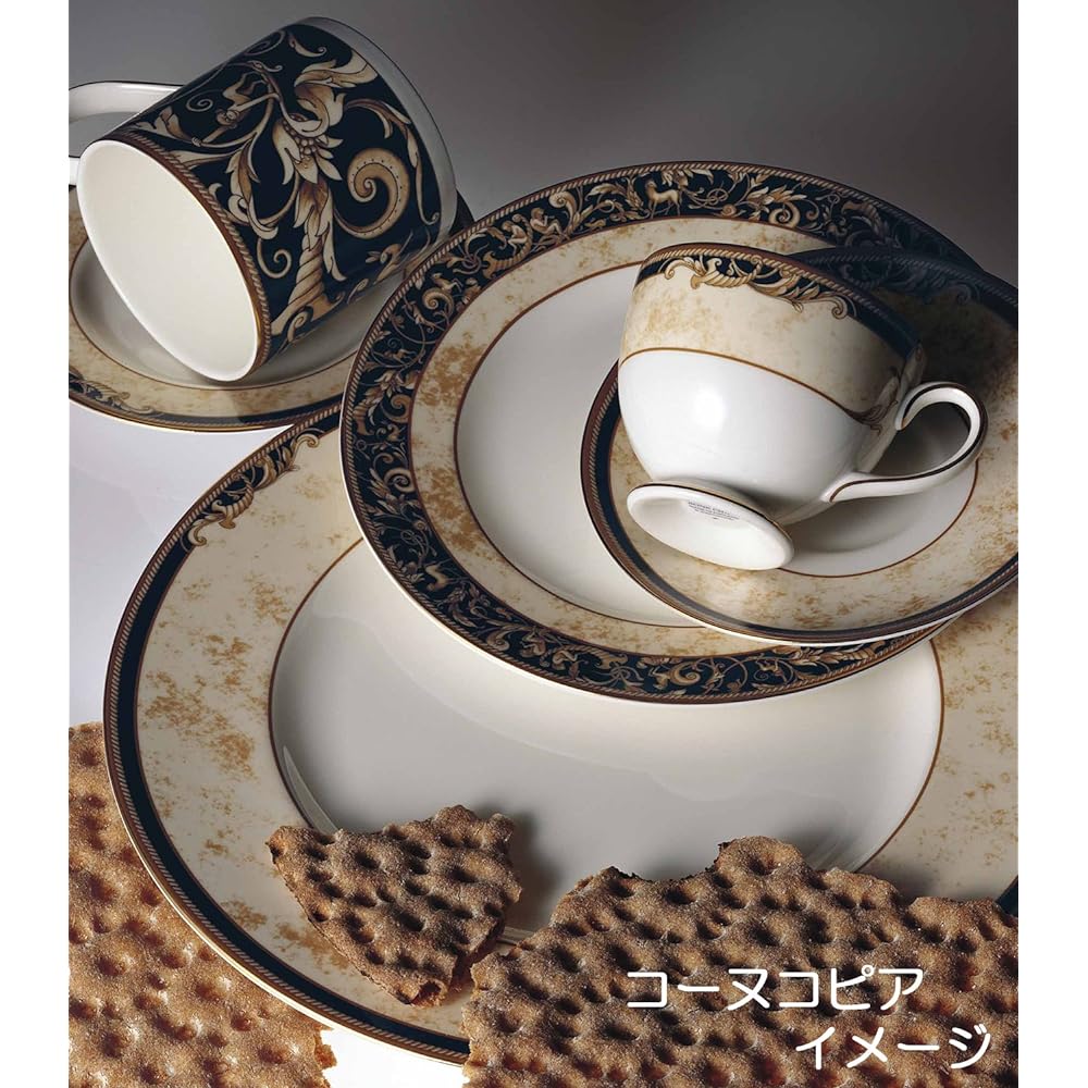 [Regular Imported Product] Wedgwood Cornucopia Plate Dish 18cm Wedding Gift Present 50135801007