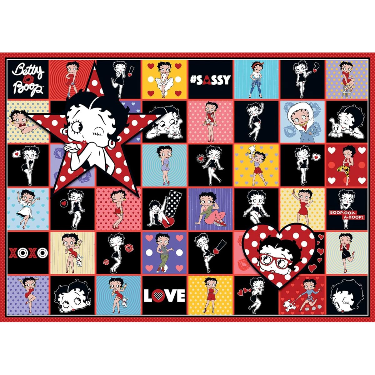 MasterPieces Jigsaw Puzzle 1000 Pieces for Adults/Family/Kids Boop-OOP-A-Doop 19.25"x26.75"