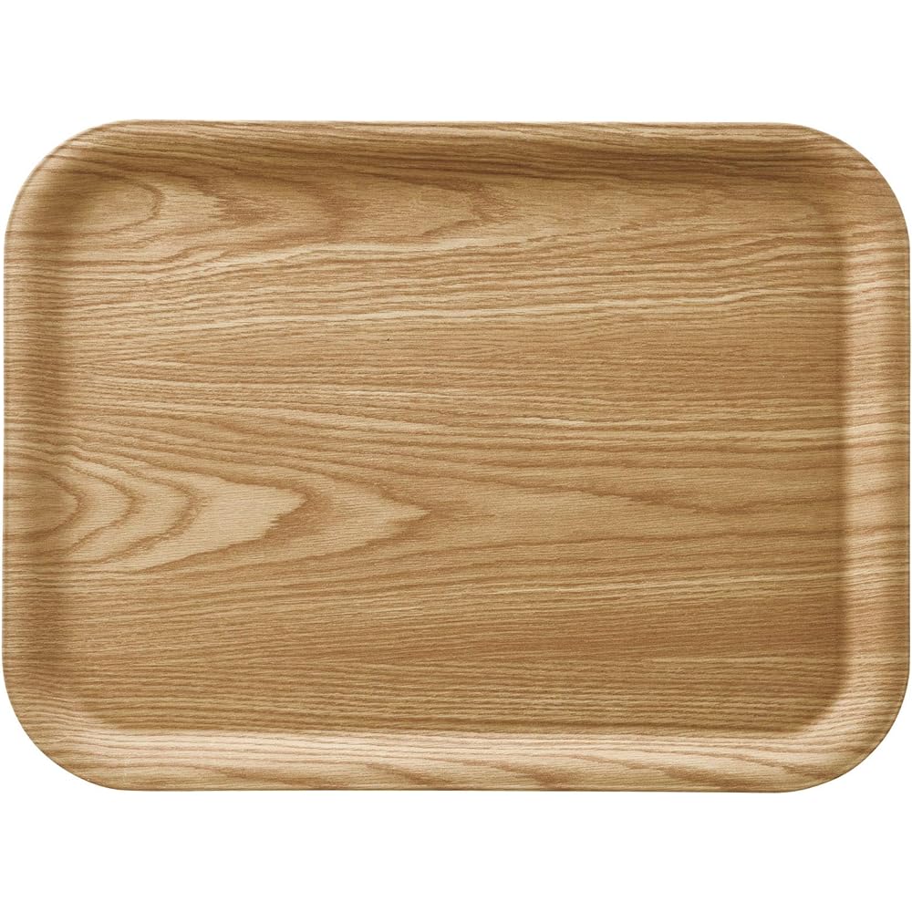 Tidorisangyou Tray Brown 60X45Xh2.5cm Non-slip Tray ABT-28