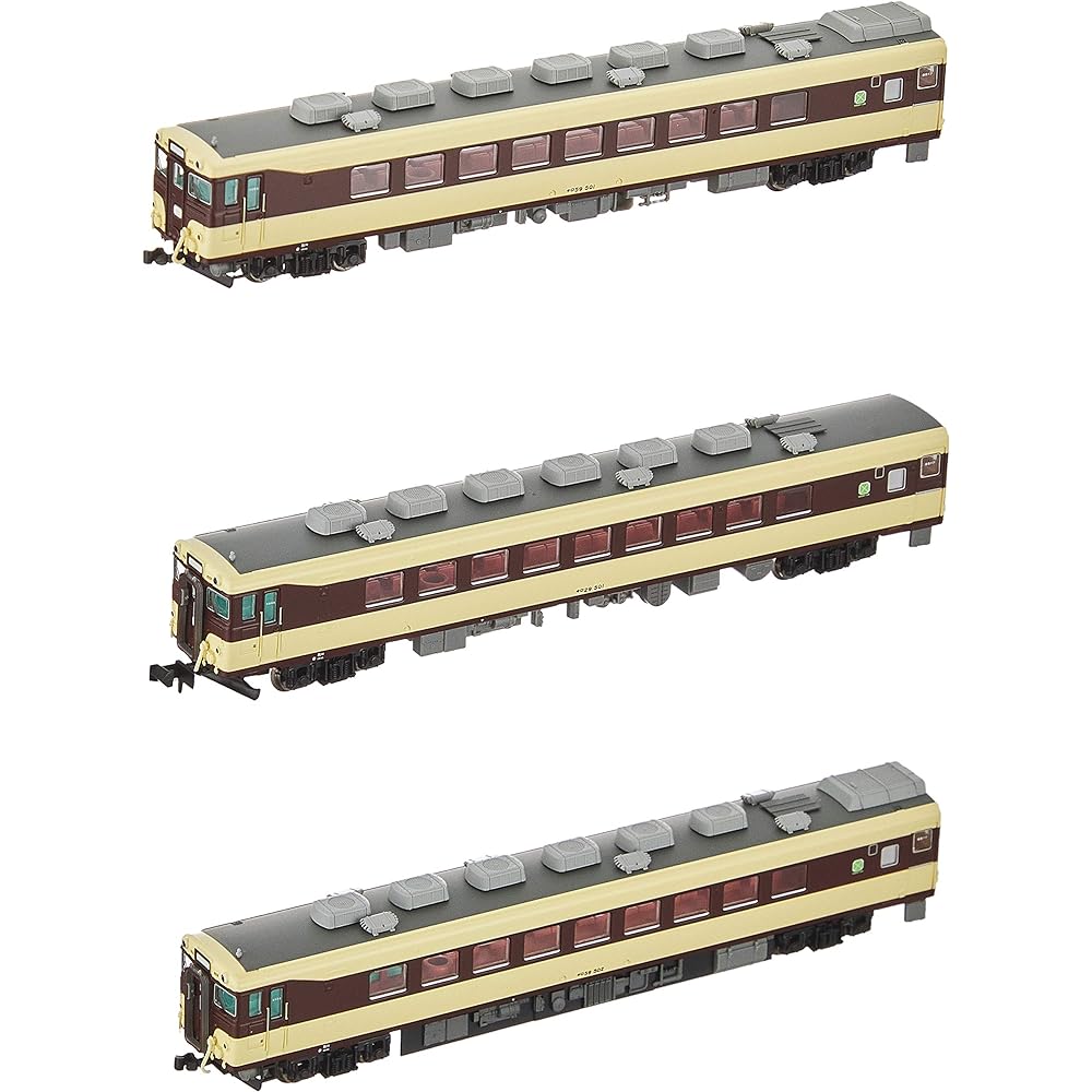 Micro Ace N Gauge Kiha59/29 Series/Akita Ozashiki/Obako 3-Car Set A9855 Railway Model Diesel Car