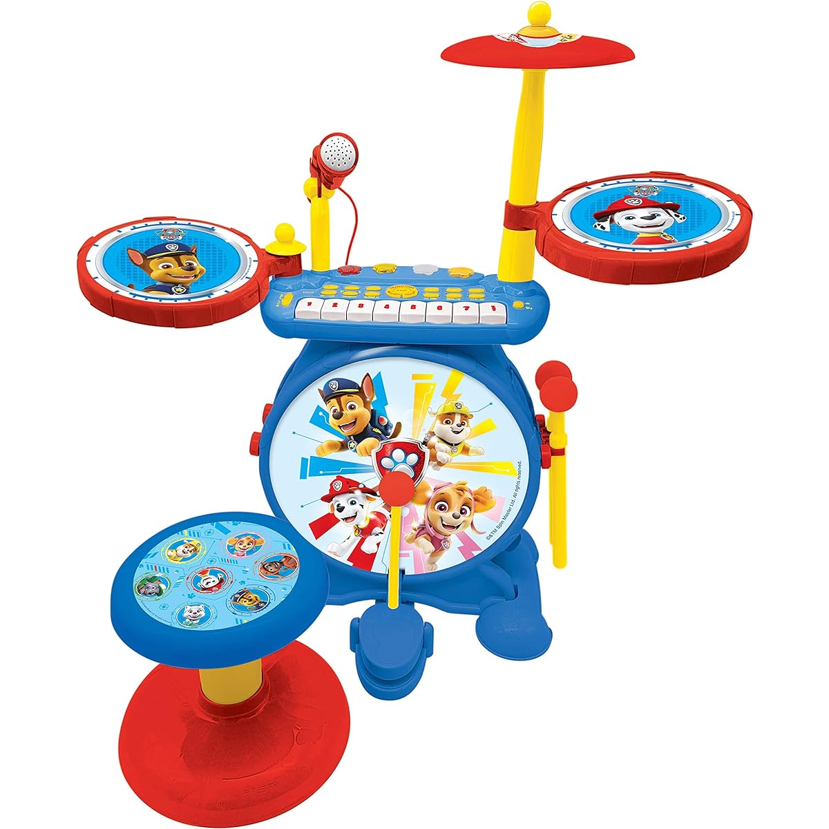 Toys"R"Us Exclusive Paw Patrol Hit, Play, Sing! Electronic Drum Set